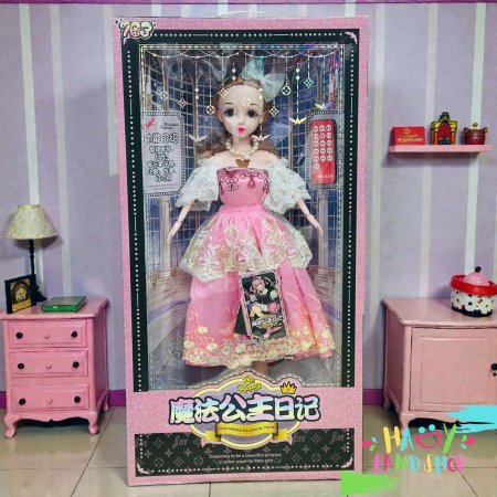 دمية باربي الأميرة مفاصل - ريمونت -Magic Princess Diary